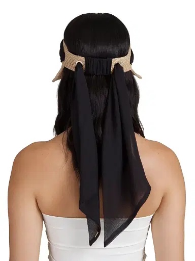 Eugenia Kim Women's Ricky Ribbon Packable Visor | Thumbnail 5 Eugenia Kim Women's Ricky Ribbon Packable Visor | Thumbnail 5