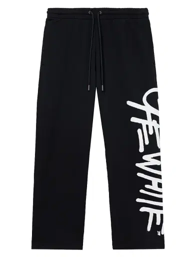 Off-White Men's Spray Logo Drawstring Sweatpants | Thumbnail 1 Off-White Men's Spray Logo Drawstring Sweatpants | Thumbnail 1