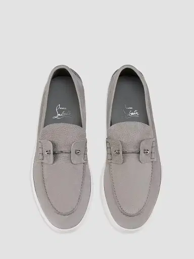Christian Louboutin Men's Chambeliboat Shoes - Phantom Grey - Size 13.5 | Thumbnail 4 Christian Louboutin Men's Chambeliboat Shoes - Phantom Grey - Size 13.5 | Thumbnail 4