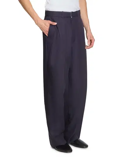 OFFICINE GÉNÉRALE Men's Nash Piedye Straight-Leg Trousers - Navy Ink - Size 40 | Thumbnail 4 OFFICINE GÉNÉRALE Men's Nash Piedye Straight-Leg Trousers - Navy Ink - Size 40 | Thumbnail 4