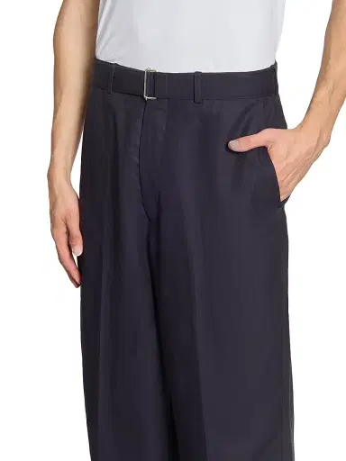 OFFICINE GÉNÉRALE Men's Nash Piedye Straight-Leg Trousers - Navy Ink - Size 40 | Thumbnail 6 OFFICINE GÉNÉRALE Men's Nash Piedye Straight-Leg Trousers - Navy Ink - Size 40 | Thumbnail 6