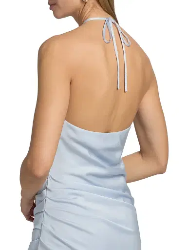 Simkhai Women's Hansel Halterneck Maxi Dress - Periwinkle Sky - Size 0 | Thumbnail 6 Simkhai Women's Hansel Halterneck Maxi Dress - Periwinkle Sky - Size 0 | Thumbnail 6