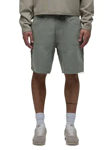 Hudson Jeans Men's Carpenter Twill Shorts - Sage | Thumbnail 3 Hudson Jeans Men's Carpenter Twill Shorts - Sage | Thumbnail 3