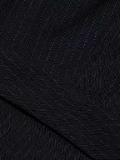 L'AGENCE Women's Rebel Tapered Trousers - Midnight Pinstripe | Thumbnail 7 L'AGENCE Women's Rebel Tapered Trousers - Midnight Pinstripe | Thumbnail 7