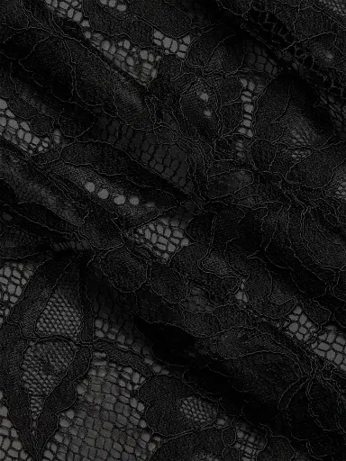 L'AGENCE Women's Rhett Oversized Lace Blouse - Black | Thumbnail 5 L'AGENCE Women's Rhett Oversized Lace Blouse - Black | Thumbnail 5