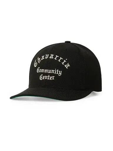 Willy Chavarria Men's Chavarria Community Center Cap - Black | Thumbnail 1 Willy Chavarria Men's Chavarria Community Center Cap - Black | Thumbnail 1