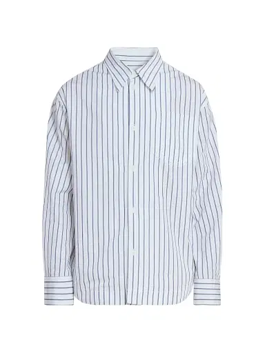 AMI PARIS Men's Pinstriped Cotton Button-Front Shirt | Thumbnail 1 AMI PARIS Men's Pinstriped Cotton Button-Front Shirt | Thumbnail 1