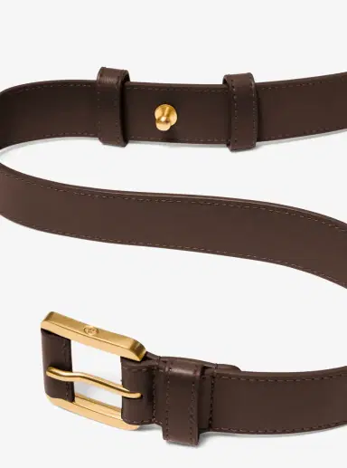 Michael Kors Collection Kaitlin Leather Trouser Belt | Thumbnail 19 Michael Kors Collection Kaitlin Leather Trouser Belt | Thumbnail 19