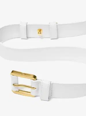 Michael Kors Collection Kaitlin Leather Trouser Belt | Thumbnail 3 Michael Kors Collection Kaitlin Leather Trouser Belt | Thumbnail 3