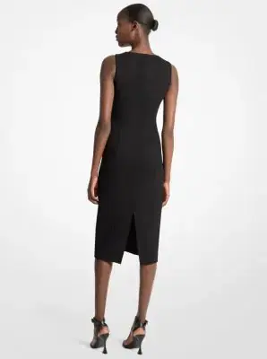 Michael Kors Collection Double-Faced Stretch Wool Crepe Sheath Dress | Thumbnail 3 Michael Kors Collection Double-Faced Stretch Wool Crepe Sheath Dress | Thumbnail 3