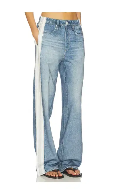 Rag & Bone rb Miramar Terry Wide Jeans | Thumbnail 1 Rag & Bone rb Miramar Terry Wide Jeans | Thumbnail 1