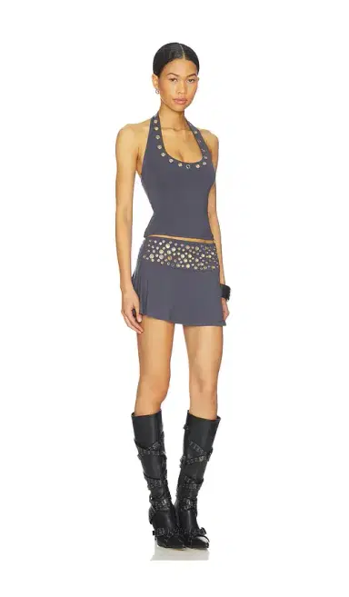 superdown Tatiana Grommet Skirt Set | Thumbnail 2 superdown Tatiana Grommet Skirt Set | Thumbnail 2