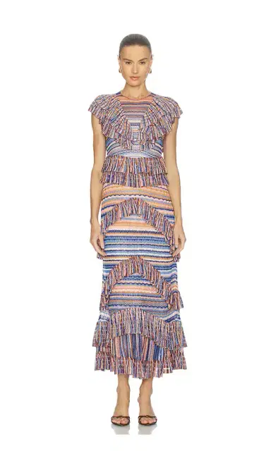 Ulla Johnson Raina Ruffle Knit Dress | Thumbnail 1 Ulla Johnson Raina Ruffle Knit Dress | Thumbnail 1