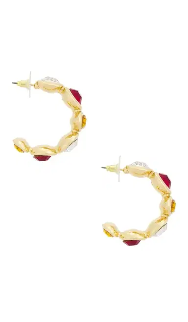 petit moments Sevilla Hoop Earrings | Thumbnail 2 petit moments Sevilla Hoop Earrings | Thumbnail 2