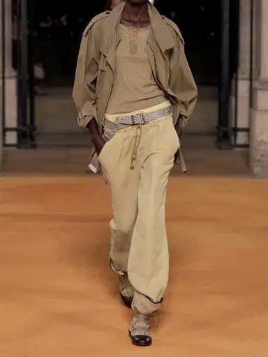 Isabel Marant Sharon Pleated Linen And Silk-blend Straight-leg Pants | Thumbnail 6 Isabel Marant Sharon Pleated Linen And Silk-blend Straight-leg Pants | Thumbnail 6