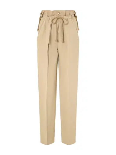 Isabel Marant Sharon Pleated Linen And Silk-blend Straight-leg Pants | Thumbnail 1 Isabel Marant Sharon Pleated Linen And Silk-blend Straight-leg Pants | Thumbnail 1