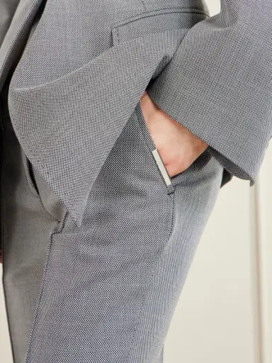 The Attico Wool And Cotton-blend Straight-leg Pants | Thumbnail 5 The Attico Wool And Cotton-blend Straight-leg Pants | Thumbnail 5