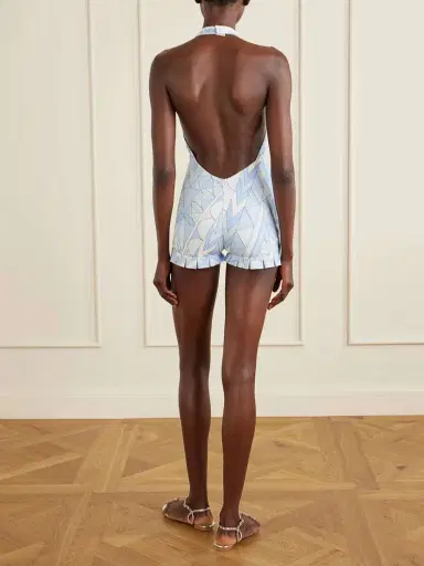 PUCCI Printed Jersey Playsuit | Thumbnail 3 PUCCI Printed Jersey Playsuit | Thumbnail 3