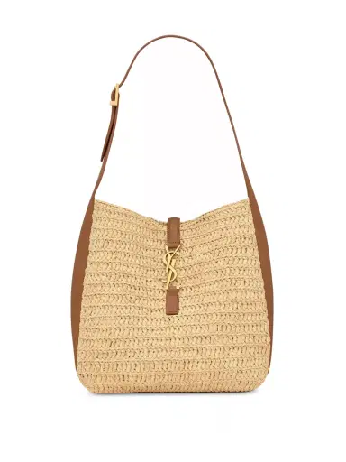 Saint Laurent Small Raffia Le 5 à 7 Bag | Thumbnail 1 Saint Laurent Small Raffia Le 5 à 7 Bag | Thumbnail 1
