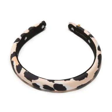 Lele Sadoughi LEOPARD GIGI SILK HEADBAND | Thumbnail 3 Lele Sadoughi LEOPARD GIGI SILK HEADBAND | Thumbnail 3