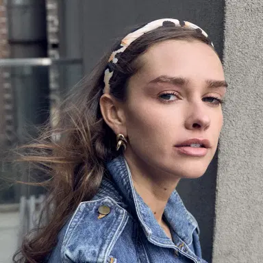 Lele Sadoughi LEOPARD GIGI SILK HEADBAND | Thumbnail 4 Lele Sadoughi LEOPARD GIGI SILK HEADBAND | Thumbnail 4