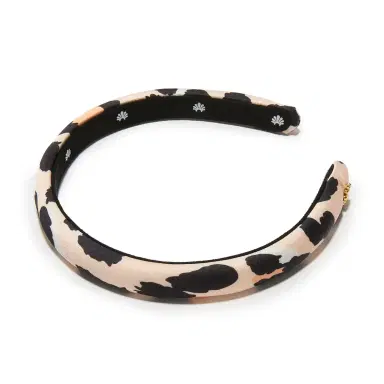 Lele Sadoughi LEOPARD GIGI SILK HEADBAND | Thumbnail 1 Lele Sadoughi LEOPARD GIGI SILK HEADBAND | Thumbnail 1