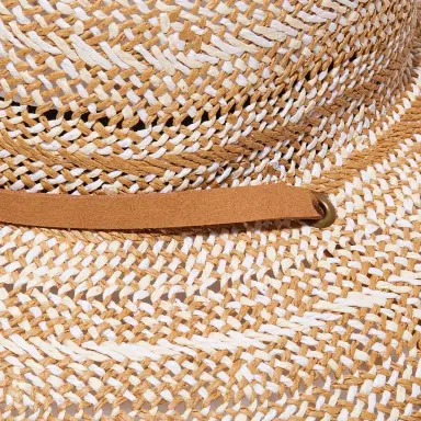 Lele Sadoughi PECAN STRAW WOVEN HAT | Thumbnail 3 Lele Sadoughi PECAN STRAW WOVEN HAT | Thumbnail 3