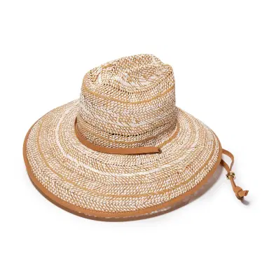 Lele Sadoughi PECAN STRAW WOVEN HAT | Thumbnail 1 Lele Sadoughi PECAN STRAW WOVEN HAT | Thumbnail 1