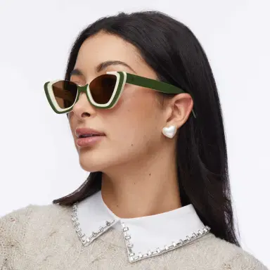 Lele Sadoughi SAGE BRICKELL CAT EYE SUNGLASSES | Thumbnail 5 Lele Sadoughi SAGE BRICKELL CAT EYE SUNGLASSES | Thumbnail 5