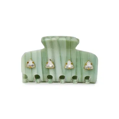 Lele Sadoughi SAGE MINI CRYSTAL CLAW CLIP | Thumbnail 1 Lele Sadoughi SAGE MINI CRYSTAL CLAW CLIP | Thumbnail 1