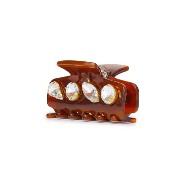 Lele Sadoughi TORTOISE MINI CRYSTAL CLAW CLIP | Thumbnail 3 Lele Sadoughi TORTOISE MINI CRYSTAL CLAW CLIP | Thumbnail 3