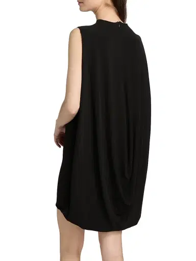 Alexander Wang Women's Draped-Back Fitted Minidress - Black - Size Large | Thumbnail 5 Alexander Wang Women's Draped-Back Fitted Minidress - Black - Size Large | Thumbnail 5
