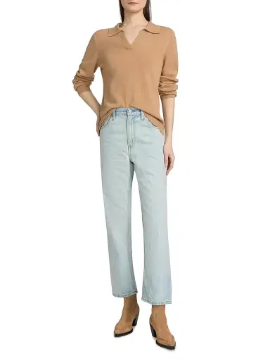 RE/DONE Women's The Ollie Straight-Leg Jeans - Solana Blue - Size 32 | Thumbnail 2 RE/DONE Women's The Ollie Straight-Leg Jeans - Solana Blue - Size 32 | Thumbnail 2