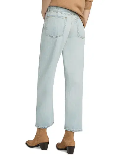 RE/DONE Women's The Ollie Straight-Leg Jeans - Solana Blue - Size 32 | Thumbnail 5 RE/DONE Women's The Ollie Straight-Leg Jeans - Solana Blue - Size 32 | Thumbnail 5