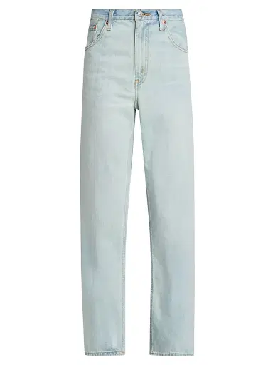 RE/DONE Women's The Ollie Straight-Leg Jeans - Solana Blue - Size 32 | Thumbnail 1 RE/DONE Women's The Ollie Straight-Leg Jeans - Solana Blue - Size 32 | Thumbnail 1