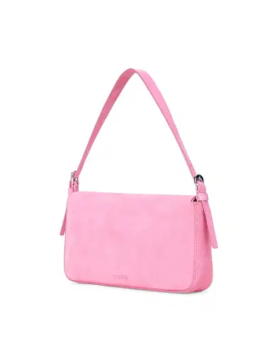 Staud Women's Harlow Leather Baguette - Orchid | Thumbnail 3 Staud Women's Harlow Leather Baguette - Orchid | Thumbnail 3