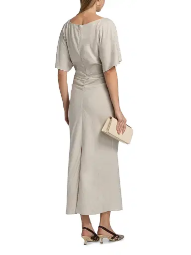 Staud Women's Amelie Linen-Blend Maxi Dress | Thumbnail 5 Staud Women's Amelie Linen-Blend Maxi Dress | Thumbnail 5