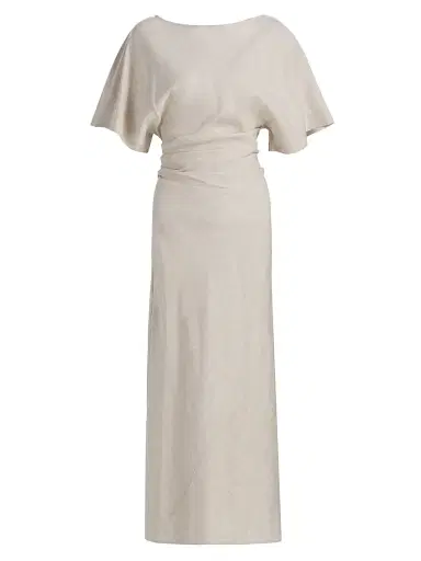 Staud Women's Amelie Linen-Blend Maxi Dress | Thumbnail 1 Staud Women's Amelie Linen-Blend Maxi Dress | Thumbnail 1