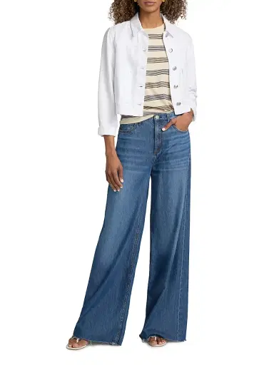 rag & bone Women's Adrianna Featherweight Denim Jacket | Thumbnail 2 rag & bone Women's Adrianna Featherweight Denim Jacket | Thumbnail 2