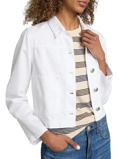 rag & bone Women's Adrianna Featherweight Denim Jacket | Thumbnail 6 rag & bone Women's Adrianna Featherweight Denim Jacket | Thumbnail 6