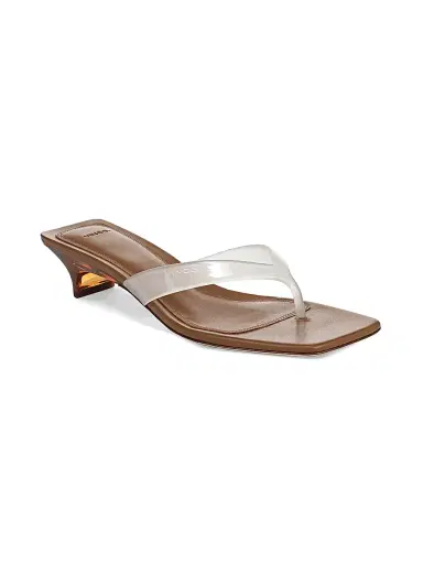Vince Women's San Juan Jelly Thong Sandals - Clear | Thumbnail 2 Vince Women's San Juan Jelly Thong Sandals - Clear | Thumbnail 2