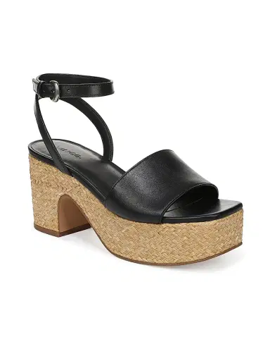 Vince Women's Castella 80MM Leather Strappy Sandals - Black | Thumbnail 2 Vince Women's Castella 80MM Leather Strappy Sandals - Black | Thumbnail 2