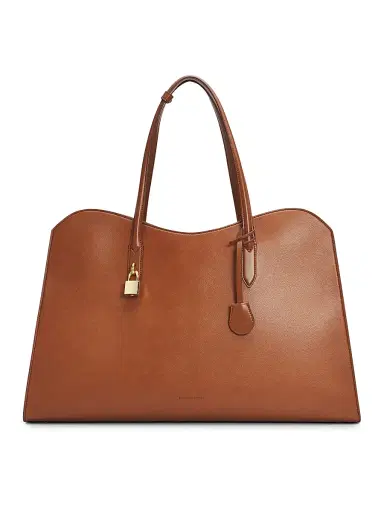 Stella McCartney Women's Ryder Embossed Faux-Leather Weekender Bag - Brandy | Thumbnail 1 Stella McCartney Women's Ryder Embossed Faux-Leather Weekender Bag - Brandy | Thumbnail 1