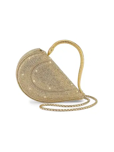 BVLGARI Women's Serpenti Crystal-Embellished Leather Top Handle Bag - Gold | Thumbnail 6 BVLGARI Women's Serpenti Crystal-Embellished Leather Top Handle Bag - Gold | Thumbnail 6
