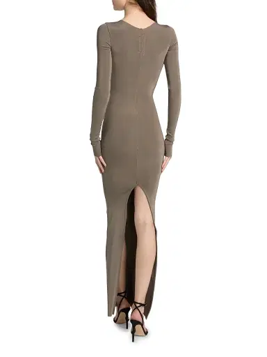 Rick Owens Women's Temple Seamed Gown - Dust - Size 2 | Thumbnail 5 Rick Owens Women's Temple Seamed Gown - Dust - Size 2 | Thumbnail 5