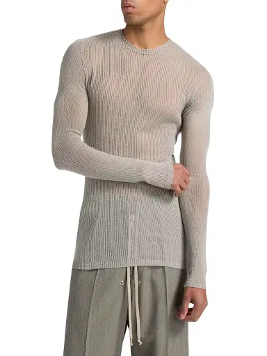 Rick Owens Men's Dennis Cashmere Top | Thumbnail 3 Rick Owens Men's Dennis Cashmere Top | Thumbnail 3