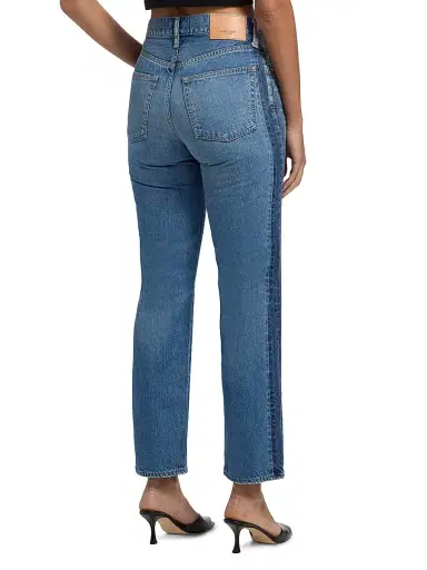 Moussy Vintage Women's Clermont Straight-Leg Jeans - Light Blue | Thumbnail 5 Moussy Vintage Women's Clermont Straight-Leg Jeans - Light Blue | Thumbnail 5