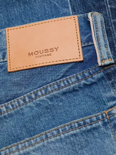 Moussy Vintage Women's Clermont Straight-Leg Jeans - Light Blue | Thumbnail 7 Moussy Vintage Women's Clermont Straight-Leg Jeans - Light Blue | Thumbnail 7