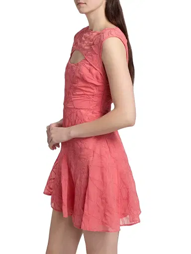 AMUR Women's Quartz Asymmetric A-Line Minidress - Aurelia | Thumbnail 4 AMUR Women's Quartz Asymmetric A-Line Minidress - Aurelia | Thumbnail 4