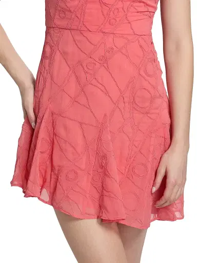 AMUR Women's Quartz Asymmetric A-Line Minidress - Aurelia | Thumbnail 6 AMUR Women's Quartz Asymmetric A-Line Minidress - Aurelia | Thumbnail 6